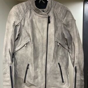 Women’s Harley Davidson Limited Edition “Citified” Goatskin Leather Gray size XL